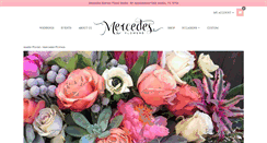 Desktop Screenshot of mercedesflowers.com